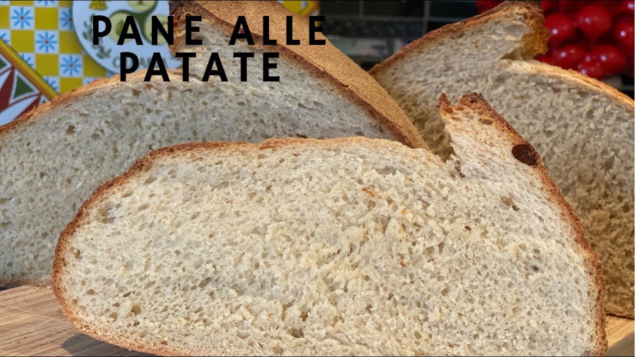 Pane alle  patate  cosi facile economico che non comprerai più il pane. Kartoffel Brot