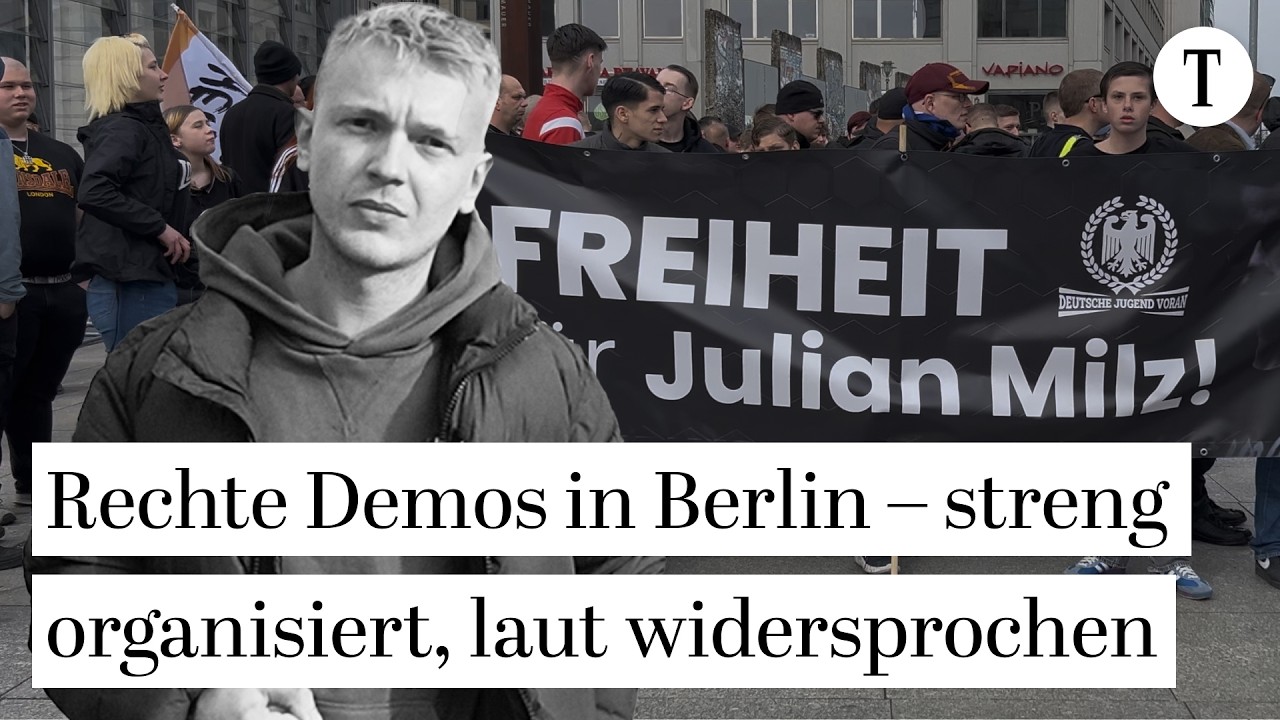Mehrere rechtsextreme Demonstrationen in Berlin