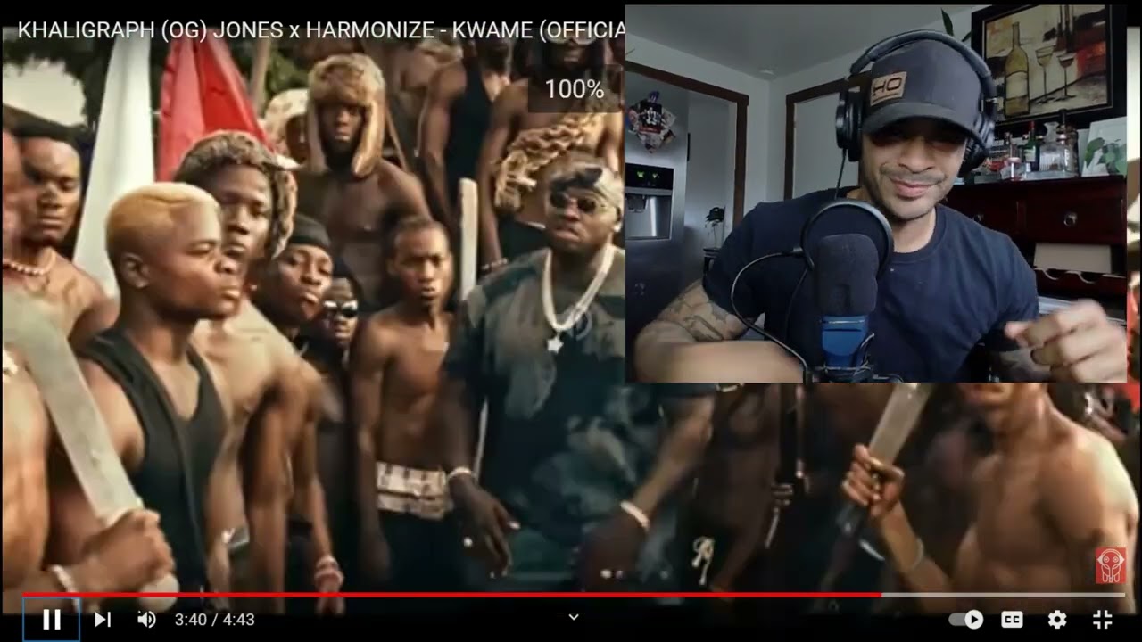 Khaligraph Jones ft. Harmonize- Kwame (REACTION)
