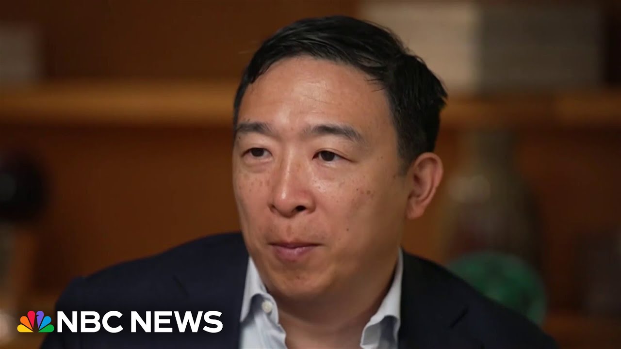 Andrew Yang makes a push for open primaries and ranked choice voting