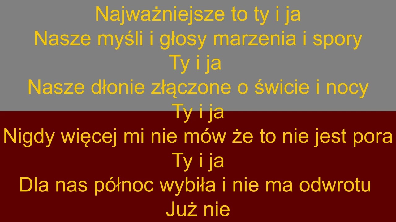 Al Bano i Romina Power - Ci sara (po polsku) (tekst lyrics)