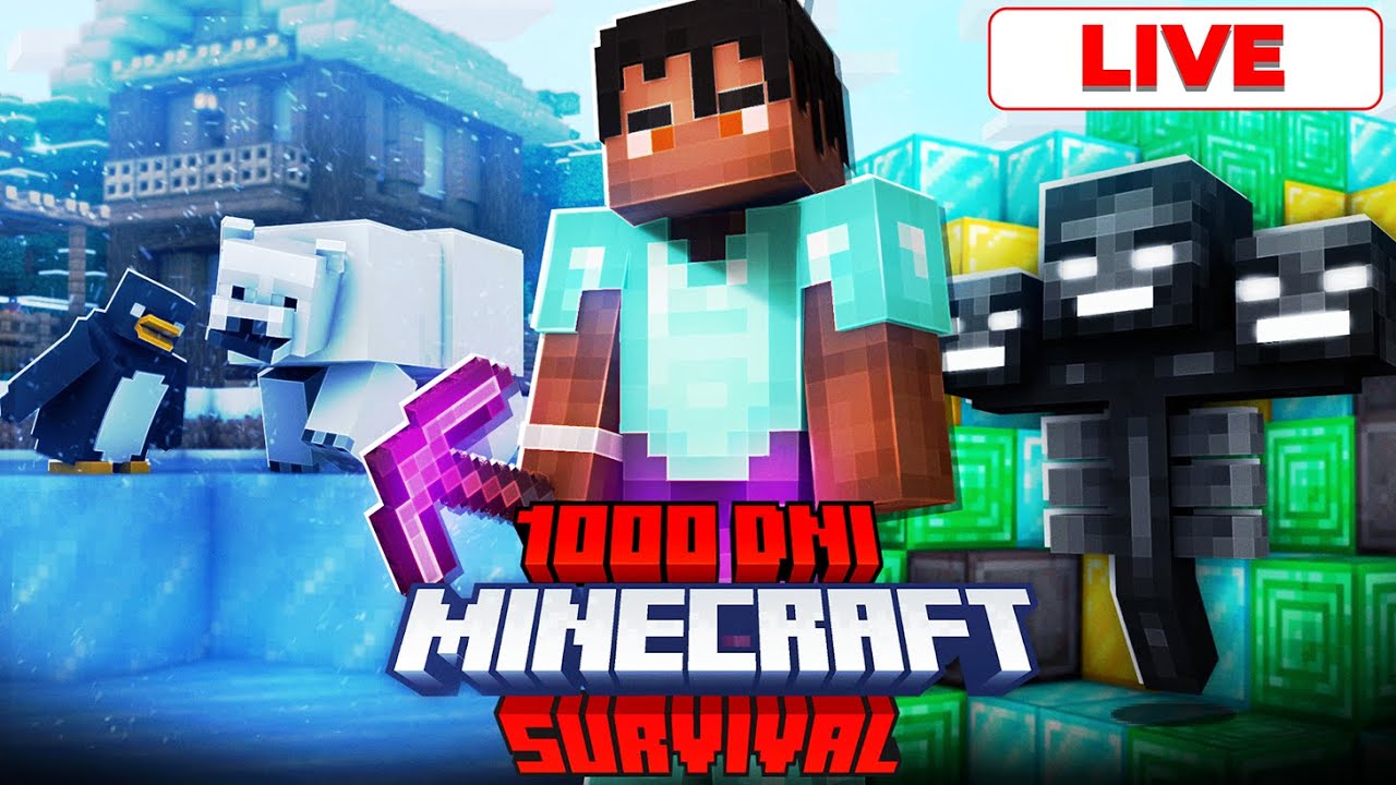 🔴 LIVE ON! | DRUGI DZIEŃ CHUNKBLOCK! | MC.IRONAGE.PL! | WBIJAJ! 🥵