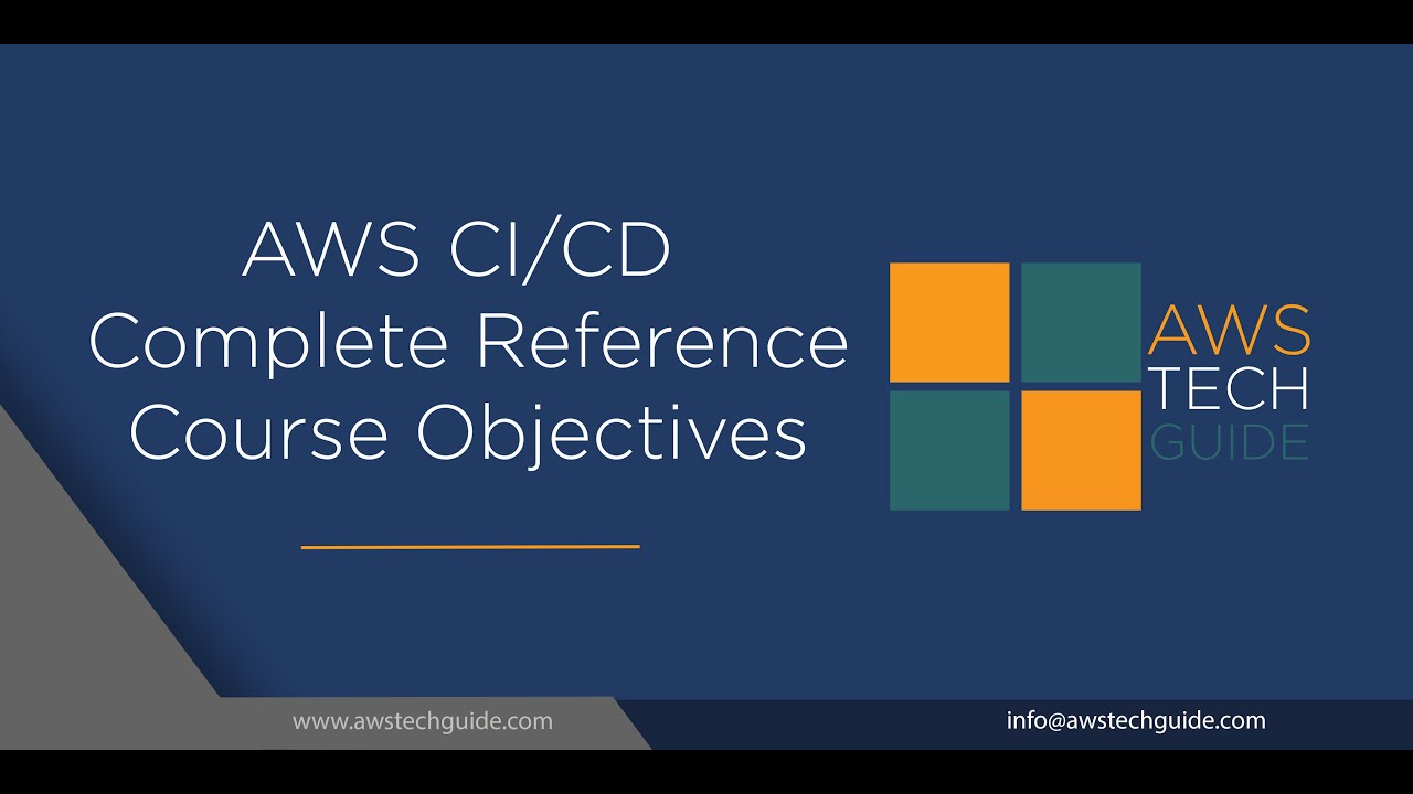 AWS CI CD Complete reference for production ready system