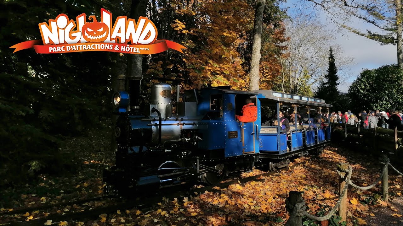 🚂🎃 Nigloland - Tour complet en Train panoramique - Nigloween 2022