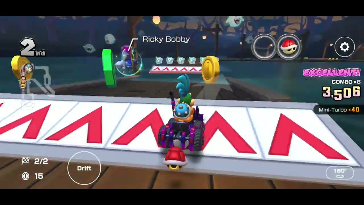 Mario Kart Tour - GBA Boo Lake [1080p HD]