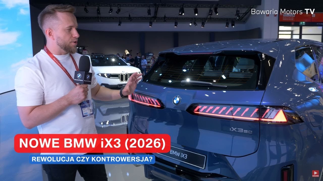 Nowe BMW iX3 (2026) - rewolucja czy kontrowersja?