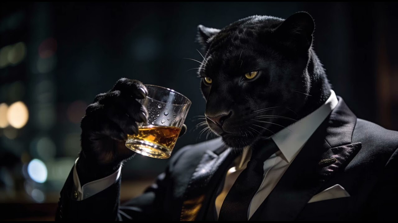 𝐂𝐫𝐢𝐦𝐬𝐨𝐧 𝐍𝐞𝐨𝐧 𝐏𝐚𝐜𝐭 – 𝘓𝘢𝘵𝘦 𝘈𝘧𝘵𝘦𝘳𝘩𝘰𝘶𝘳𝘴 𝘑𝘢𝘻𝘻 – NOIR PANTHER