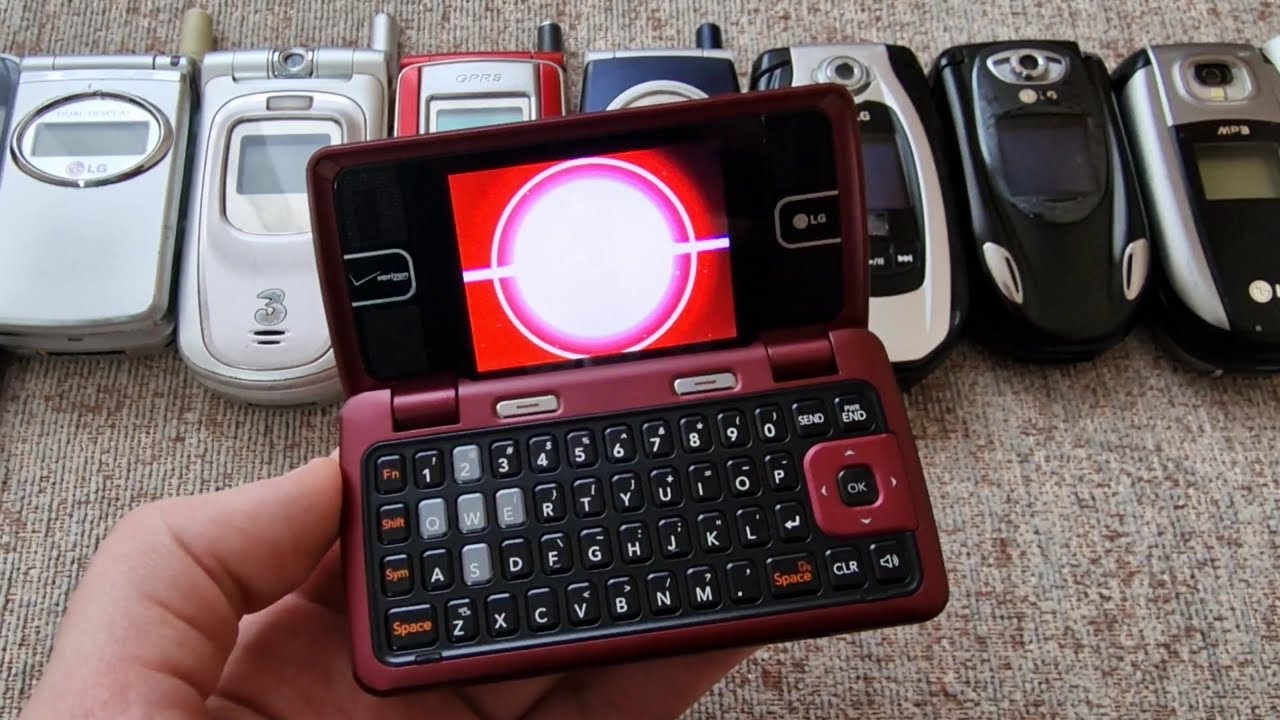 My classic LG phones startups and shutdowns