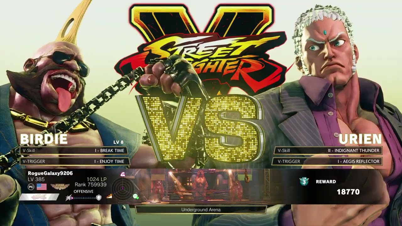 Прохождение аркадной версии Street Fighter 5 Champion Edition, часть 316, Birdie
