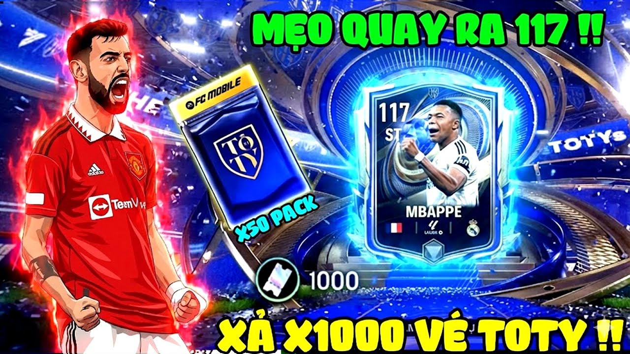 Fc Mobile - Cập Nhật Event Toty Tuần 3 Hành Trình Mu Nâng Cấp Ovr Lên 123