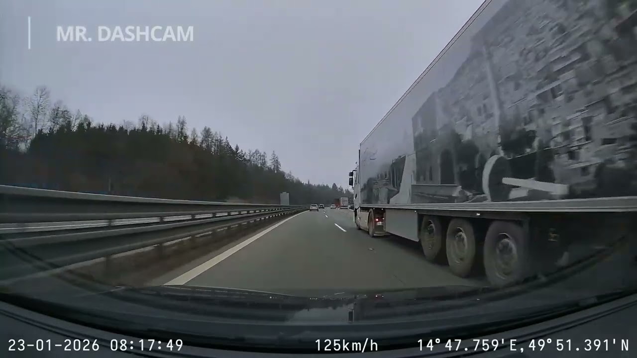 Prague to Budapest by Car ❄️ Czech Republic to Hungary | 4K Dashcam Drive