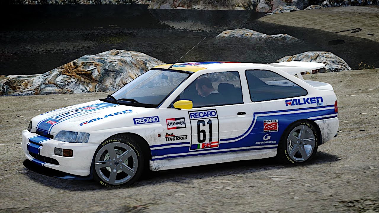 GTA IV Ford Escort RS Cosworth Crash Testing