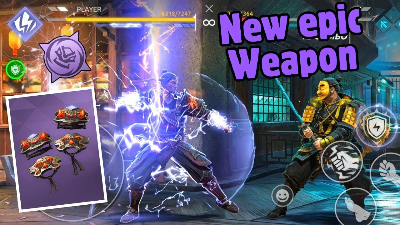 Raikichi Epic Weapon ⛈️ First Gameplay and Unique Ability Explained || Shadow Fight 4 Arena 