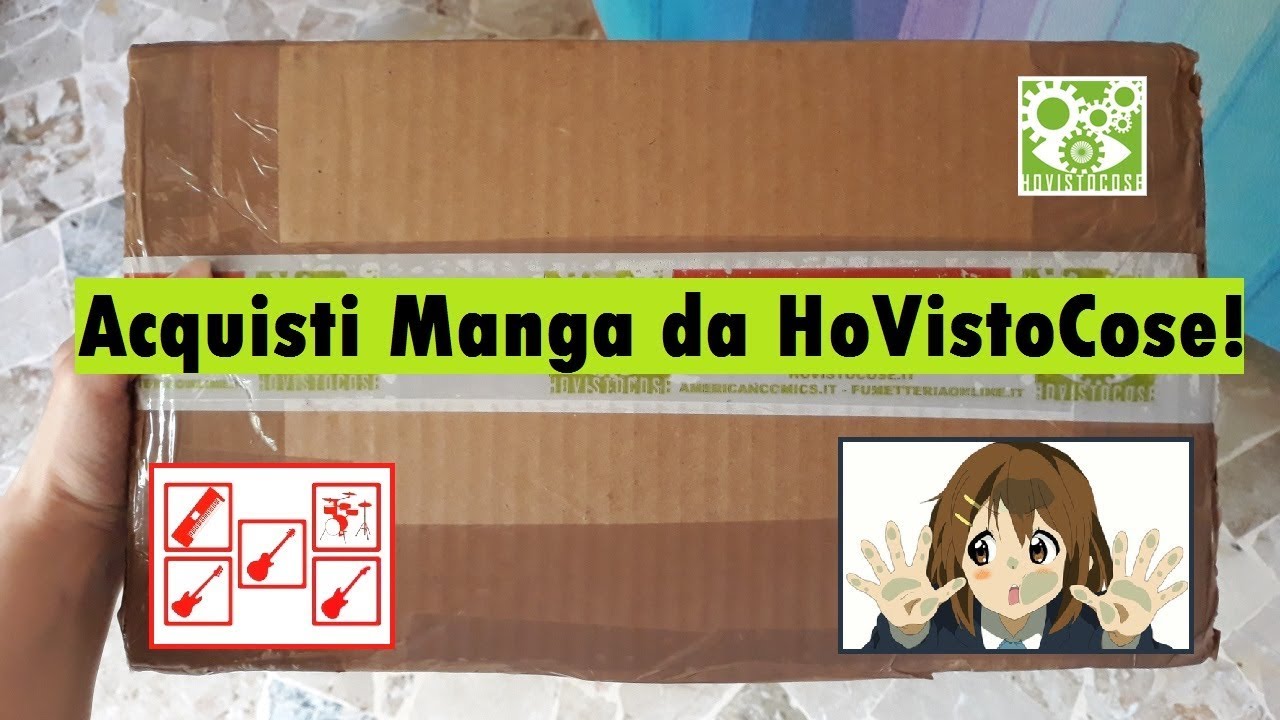 Unboxing: Acquisti Manga da HoVistoCose