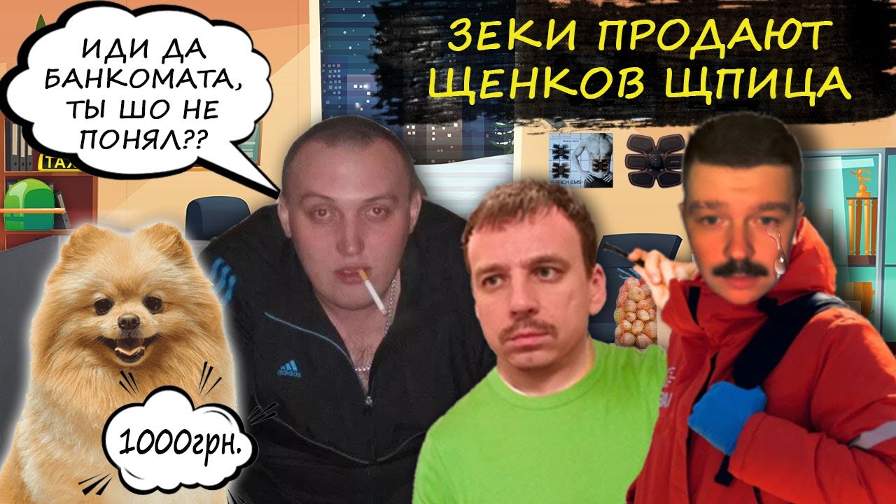 Гнусавый мошенник продает щенков Щпица за 1000 грн. Зеки продают собаку.