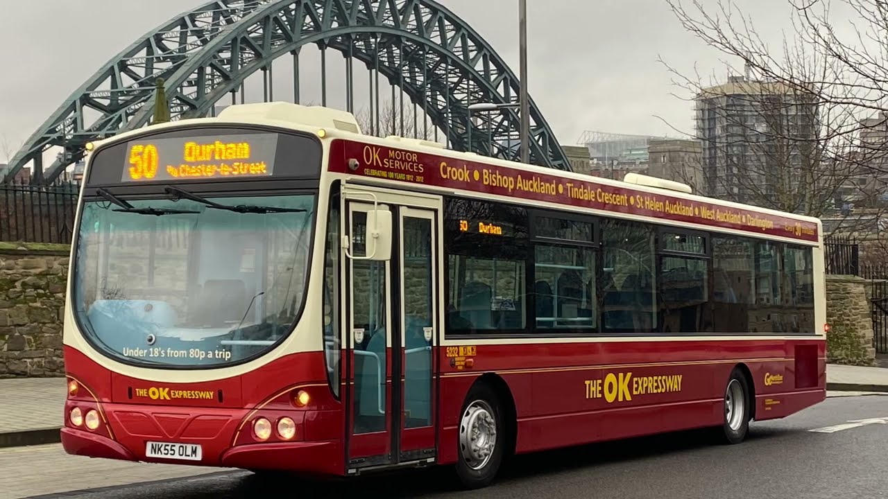 Preserved Go North East Scania L94UB Wright Solar 5232 NK55OLM