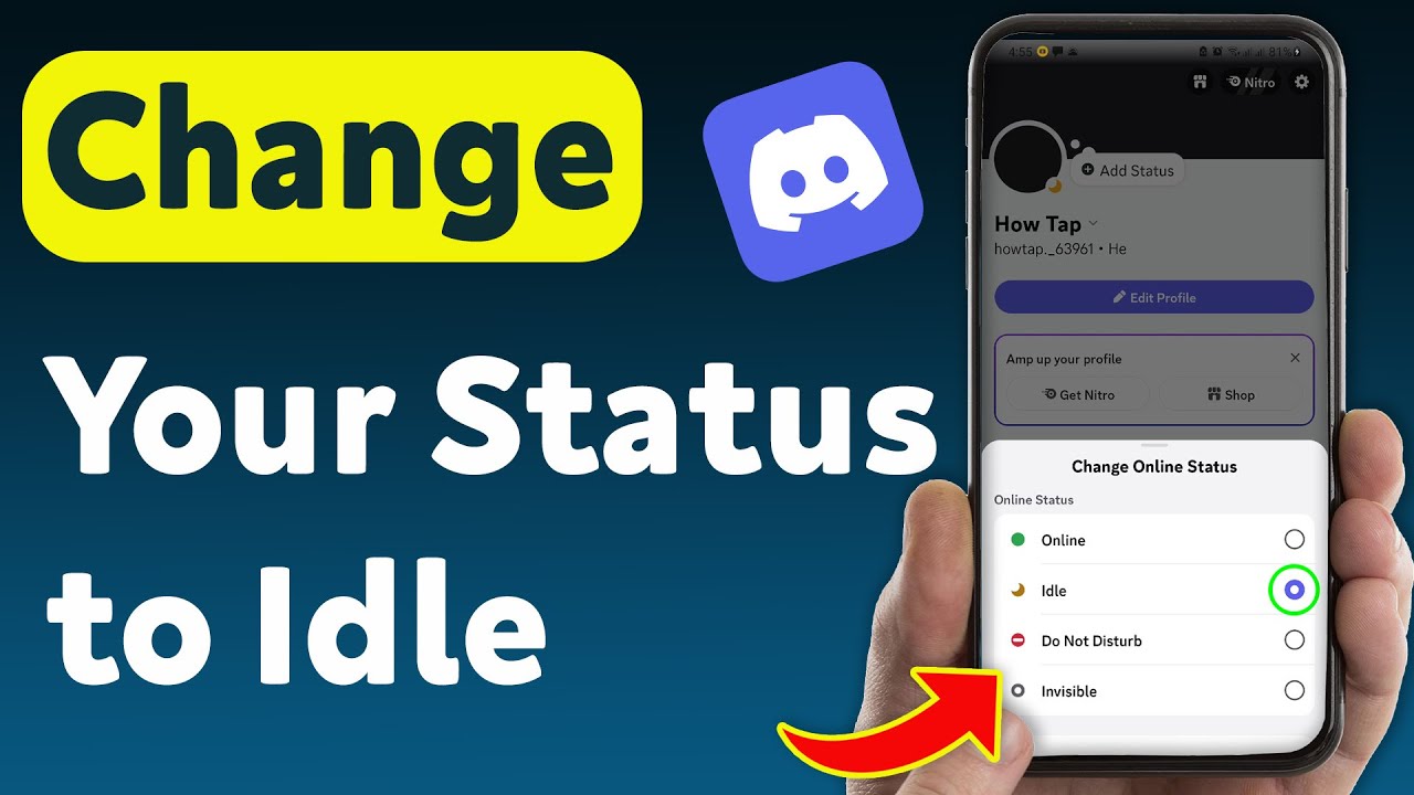 How To Change Your Discord Status On Mobile to Idle (Updated)