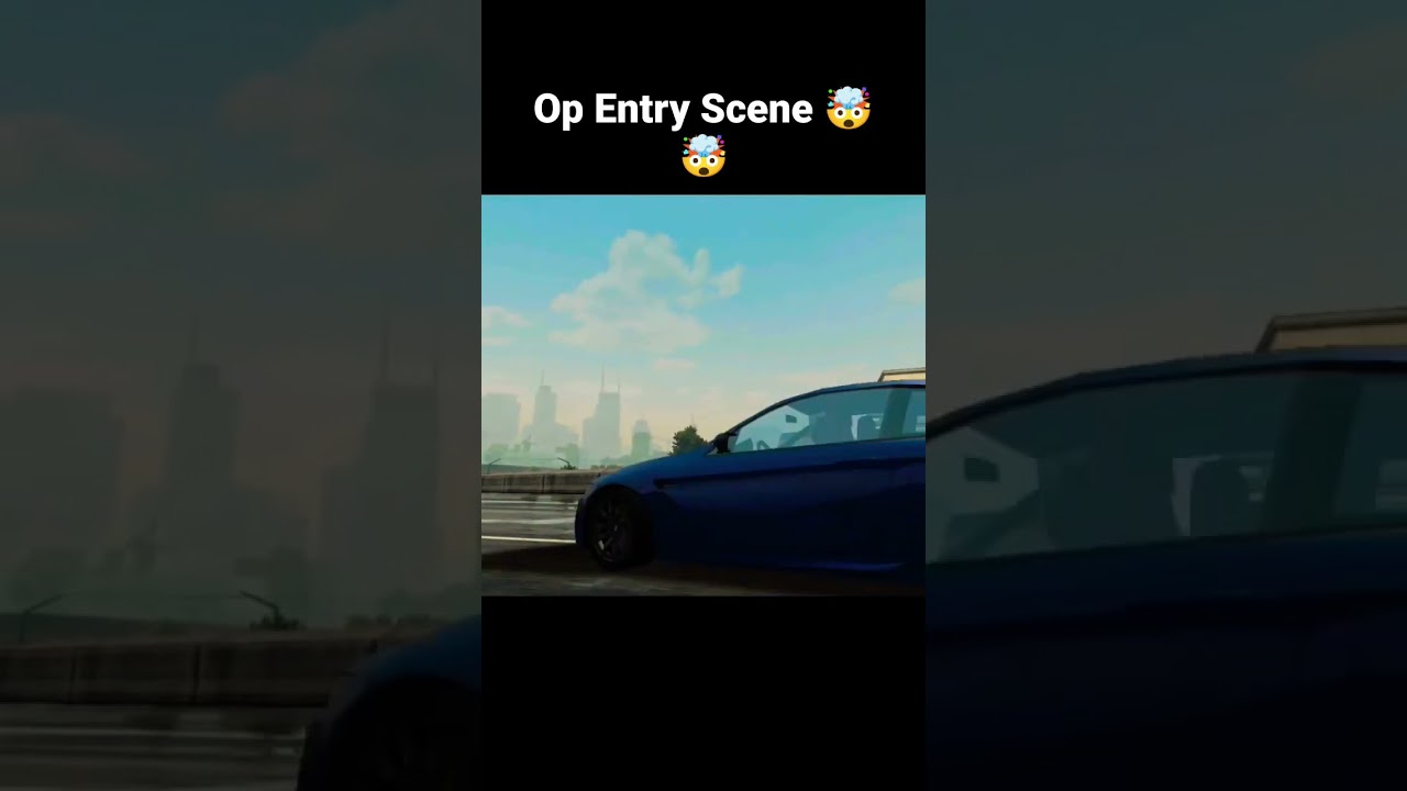 Op Entry scene 🤯🤯😜| #shorts #ytshorts #viral #gamerxpro #subscribe #like #entryscene #cars #dodge 🤯🤯