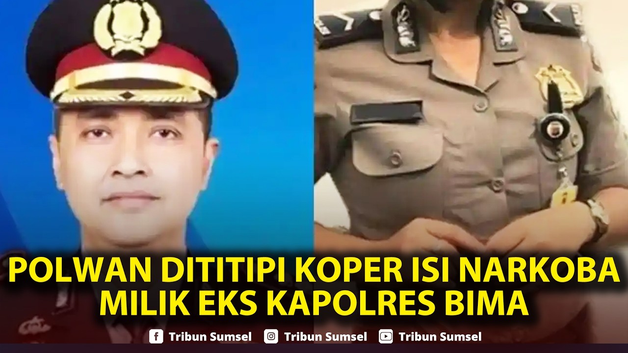 🔴Sosok Polwan yang Dititipi Narkotika Sekoper oleh Eks Kapolres Bima, Ini Hubungan dengan AKBP Didik