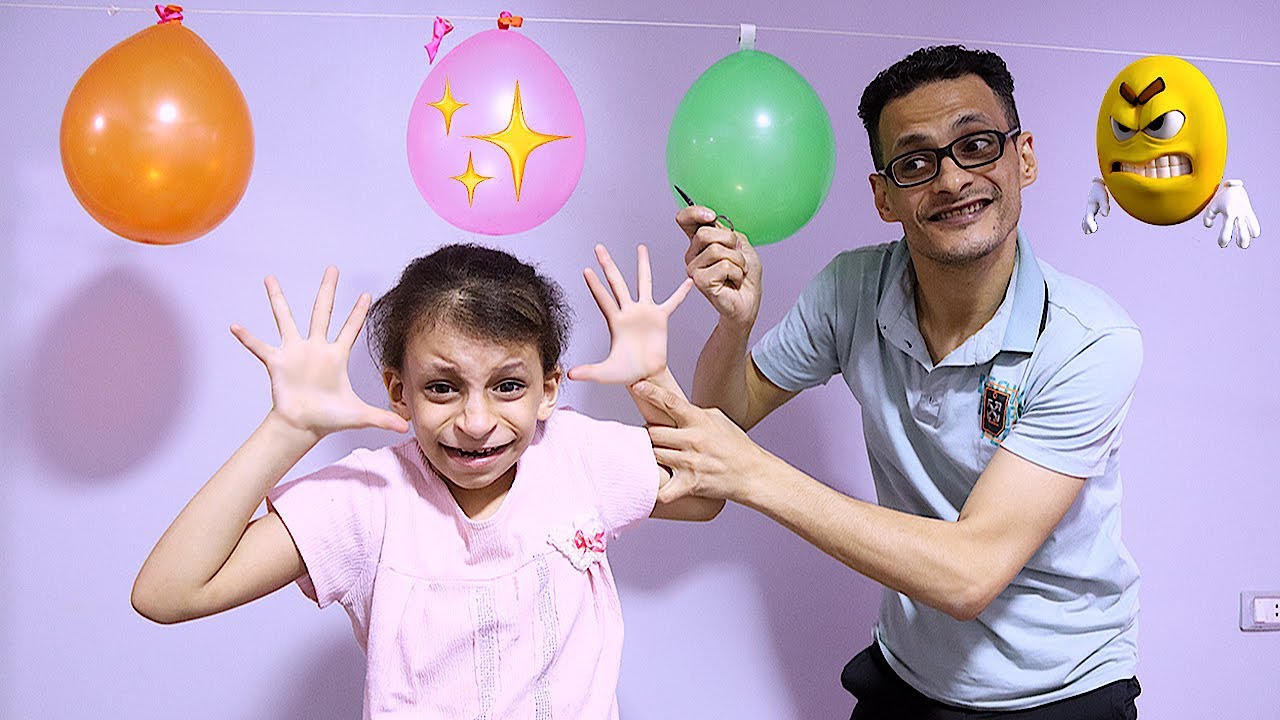 فرقعة البلاالين 🎈 التحدى القوى جدا 💪
