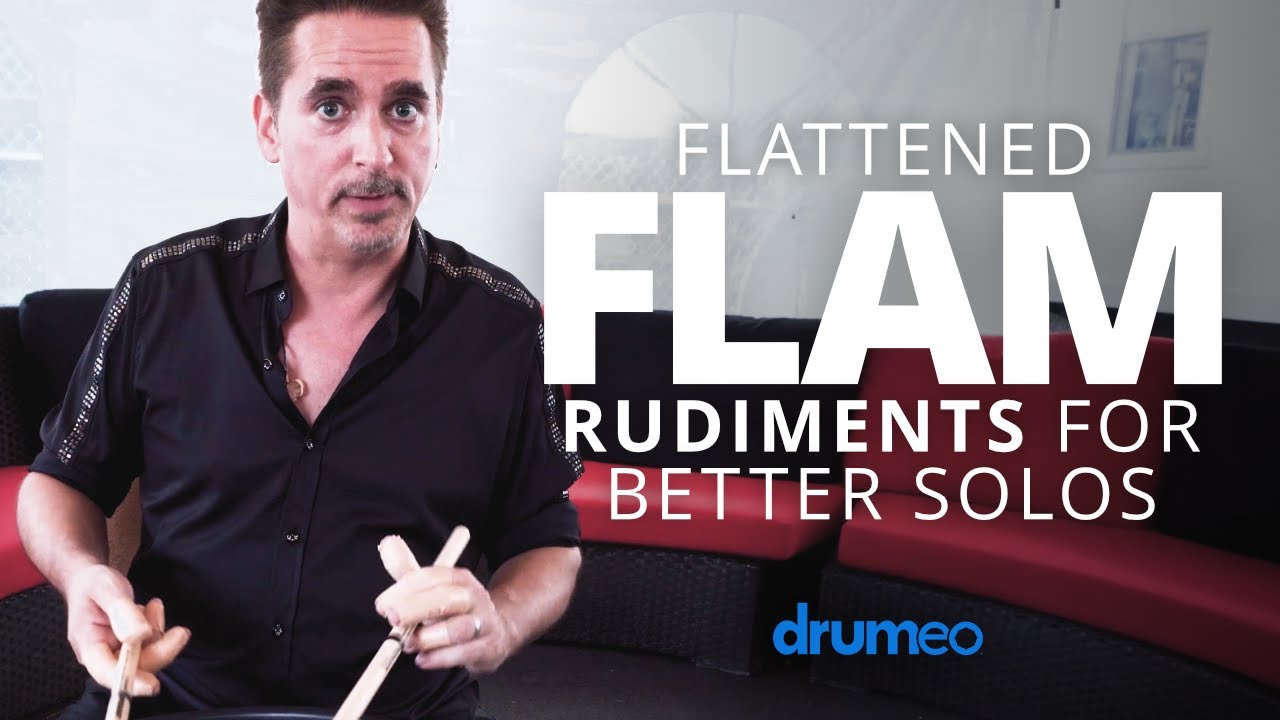 Flattened Flam Rudiments For Better Drum Solos