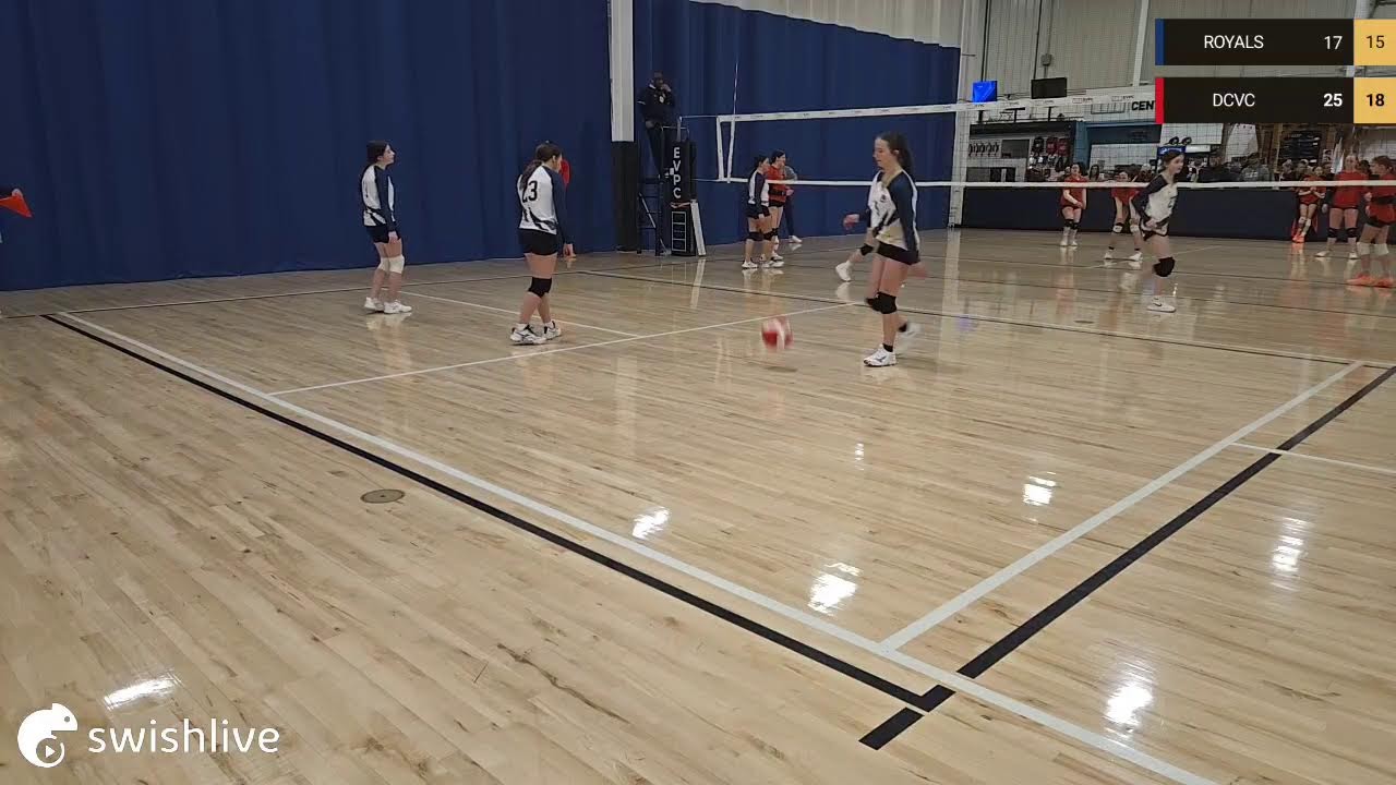 Live powered by Swish Live app
ROYALS VS DCVC