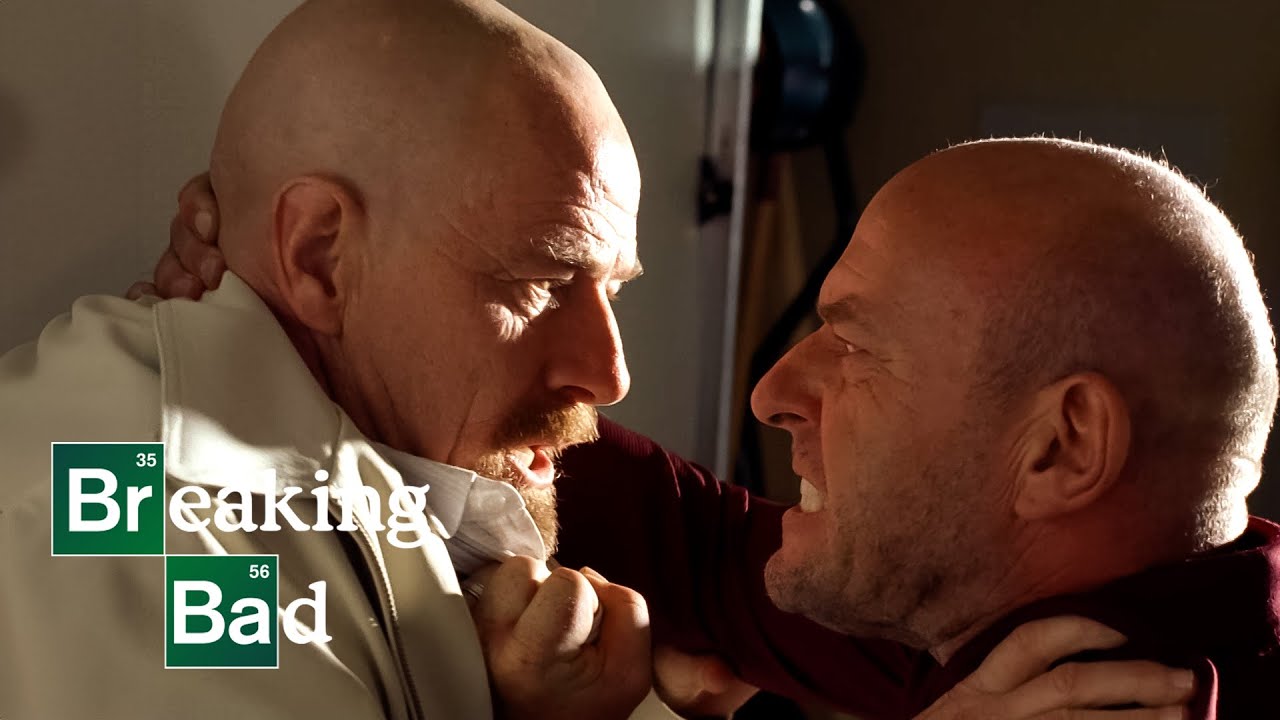 Walter White questions Hank about the GPS tracker | Breaking Bad | Starring Bryan Cranston