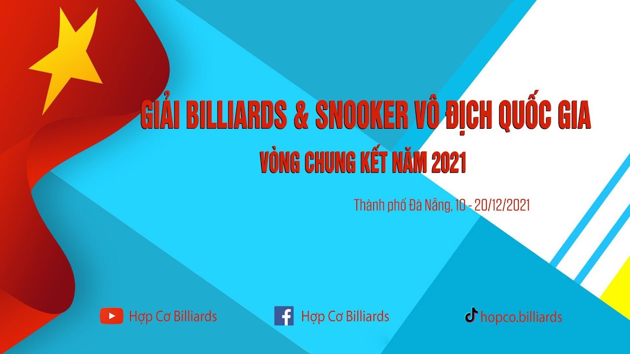 Tứ Kết : Ho&agrave;ng Sao - Tuấn Kon | Giải Billiards V&ocirc; Địch QG Việt Nam 2021 | Pool 9 Ball