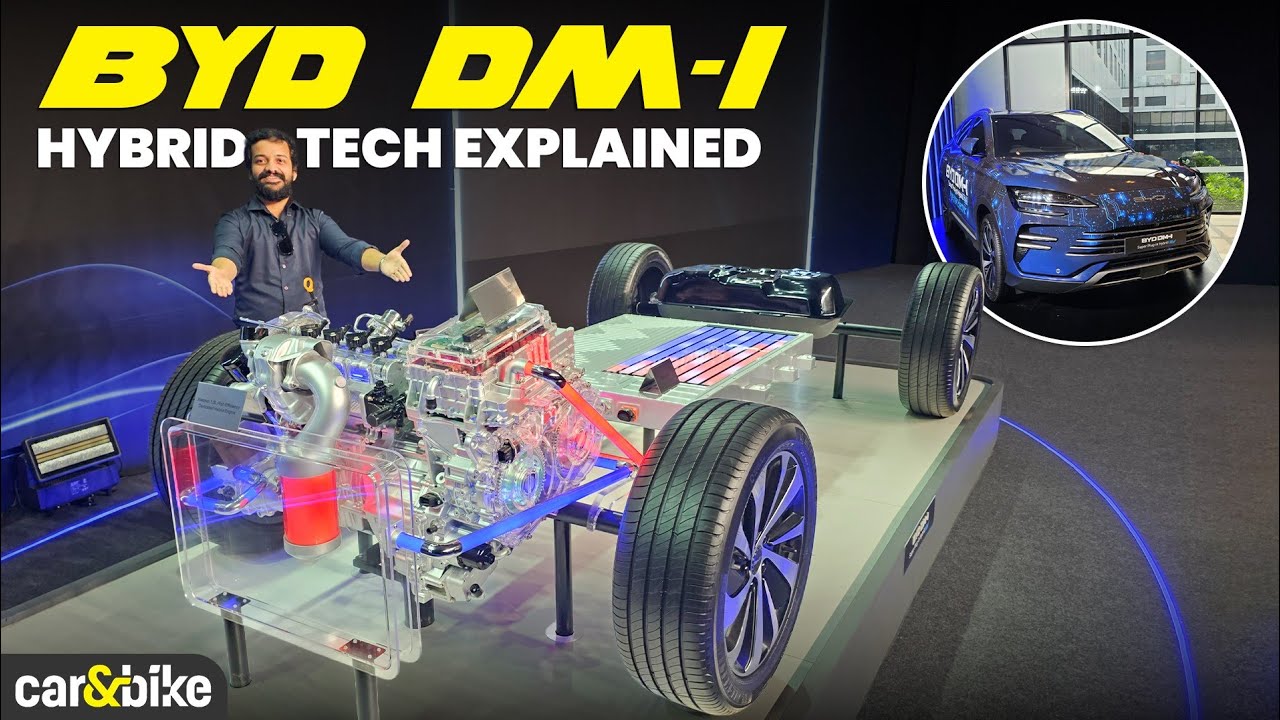 ⚡️BYD DM-i plug-in hybrid IN DETAIL: 1,000+ km combined range + TRUE flexibility 🤯 &bull; | First Look