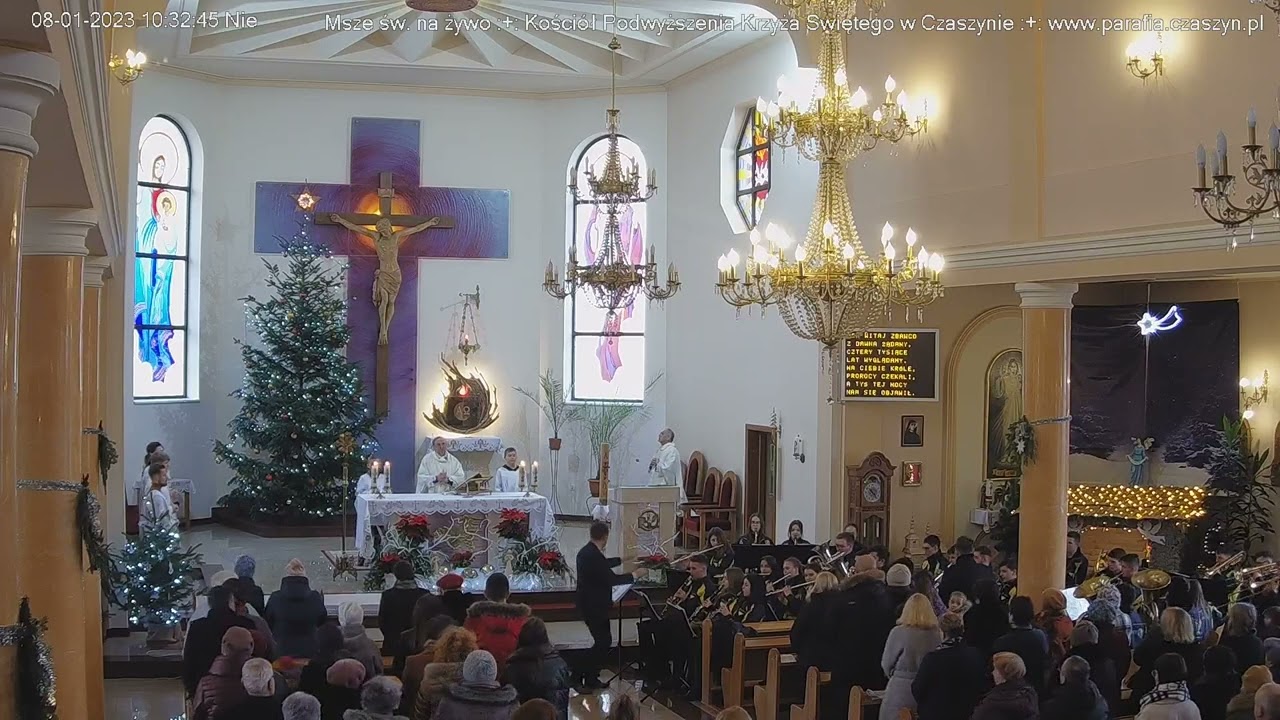 Msza święta i koncert orkiestry dętej AVANTI - Czaszyn 8.01.2023