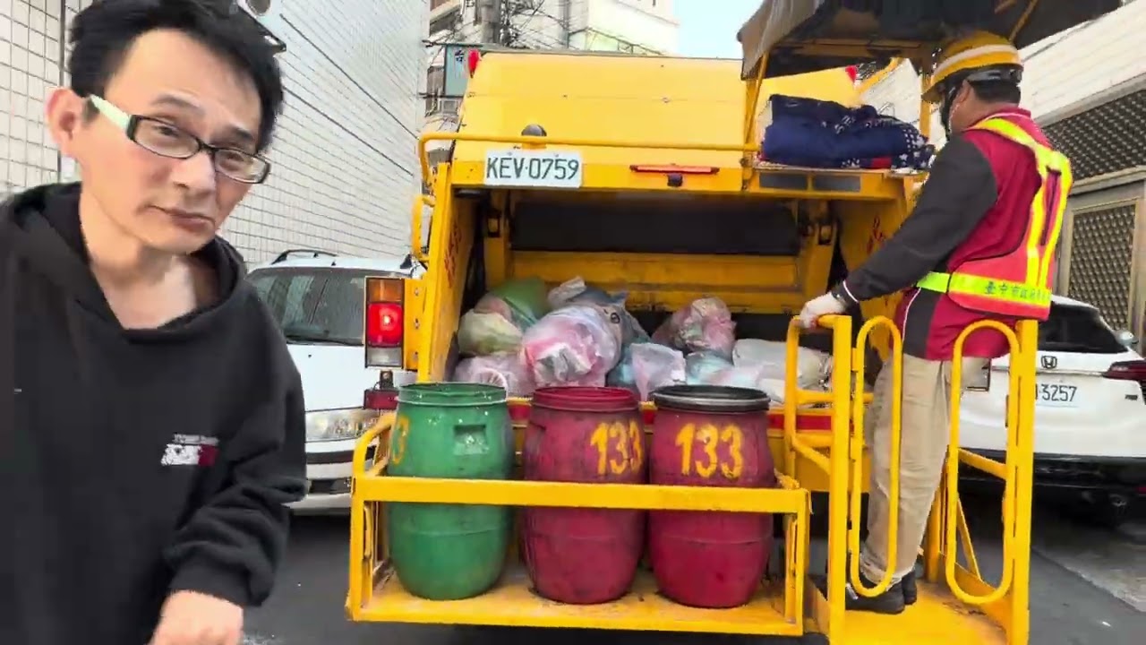 垃圾車KEV-0759回收車KEV-0290