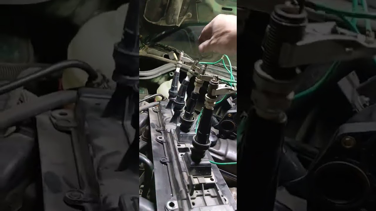 Prueba de bobina de Peugeot 306 en un 206 