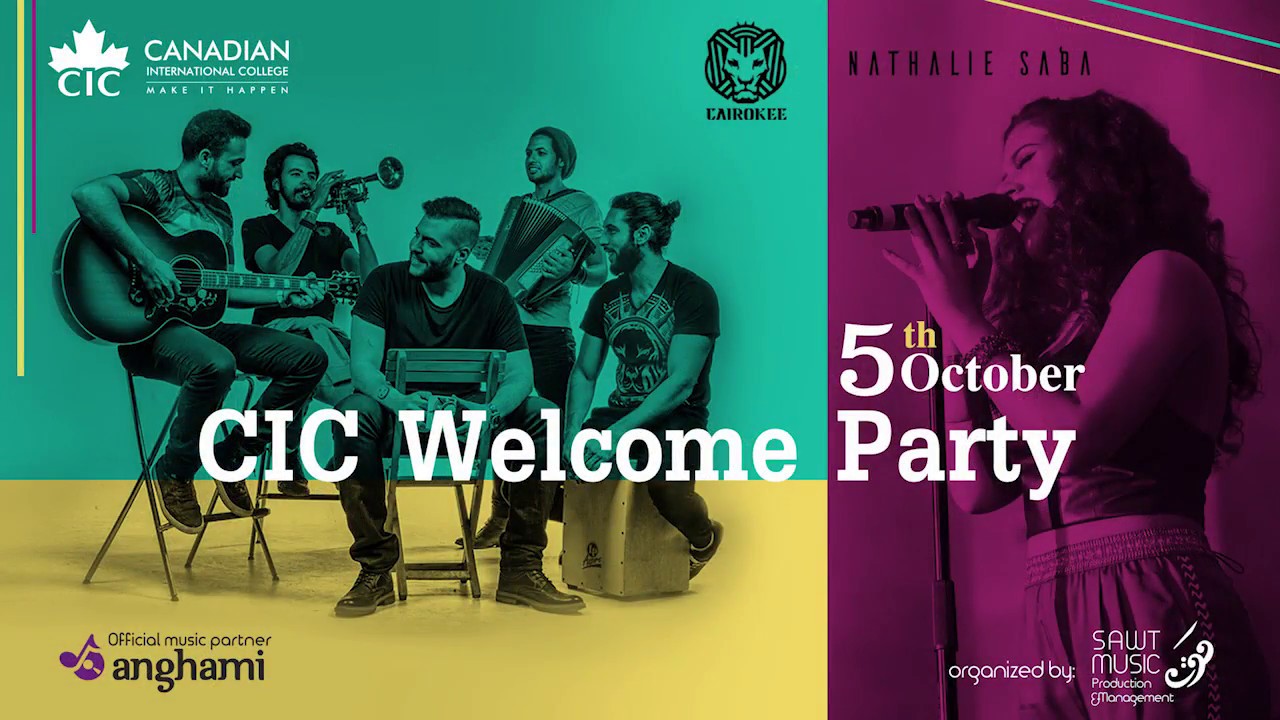 CIC University- New Cairo Welcome Party Intro