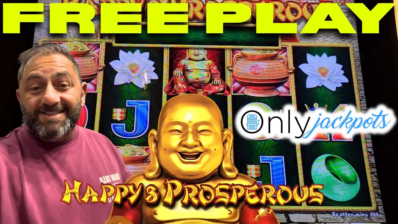 OMG WATCH ME KILL IT OFF OF FREE PLAY ON HAPPY AND PROSPEROUS DRAGON LINK ONLY JACKPOTS