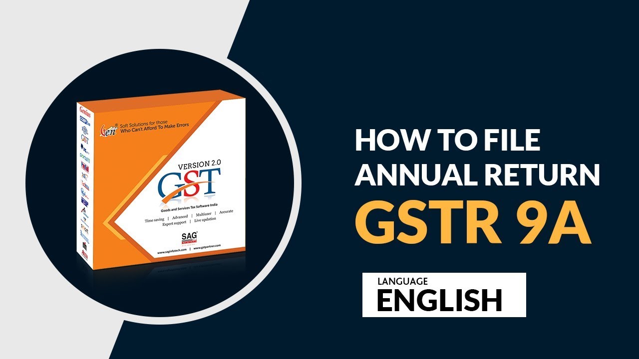 How to File GSTR 9A Annual Return Form via Gen GST Software?