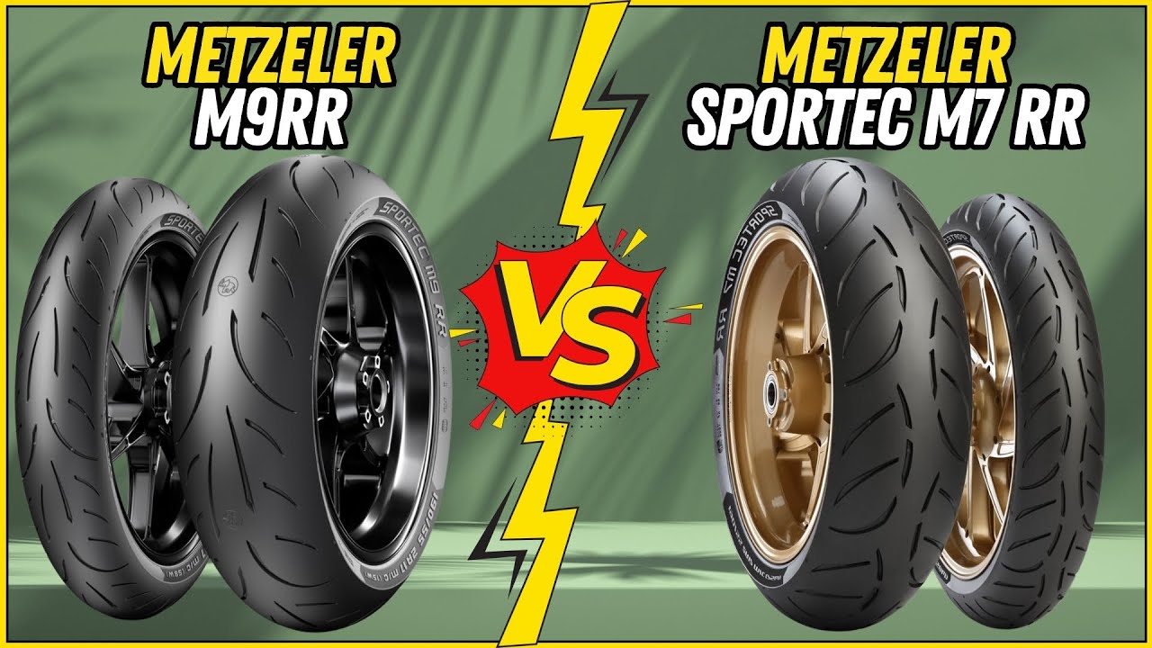 Metzeler M9RR vs Metzeler Sportec M7 RR: Sport Tire Comparison