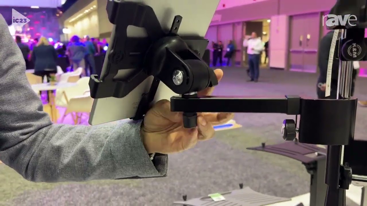 InfoComm 2023: König & Meyer Shows Biobased Universal Tablet PC Holder Made From Bio-Based Plastic