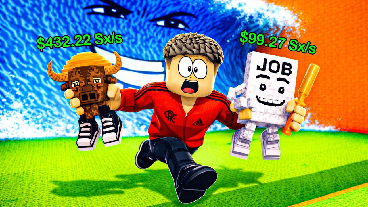 PEGUEI DOIS BRAINROTS ABSURDOS NO TSUNAMI PRA BRAINROTS 😱🌊