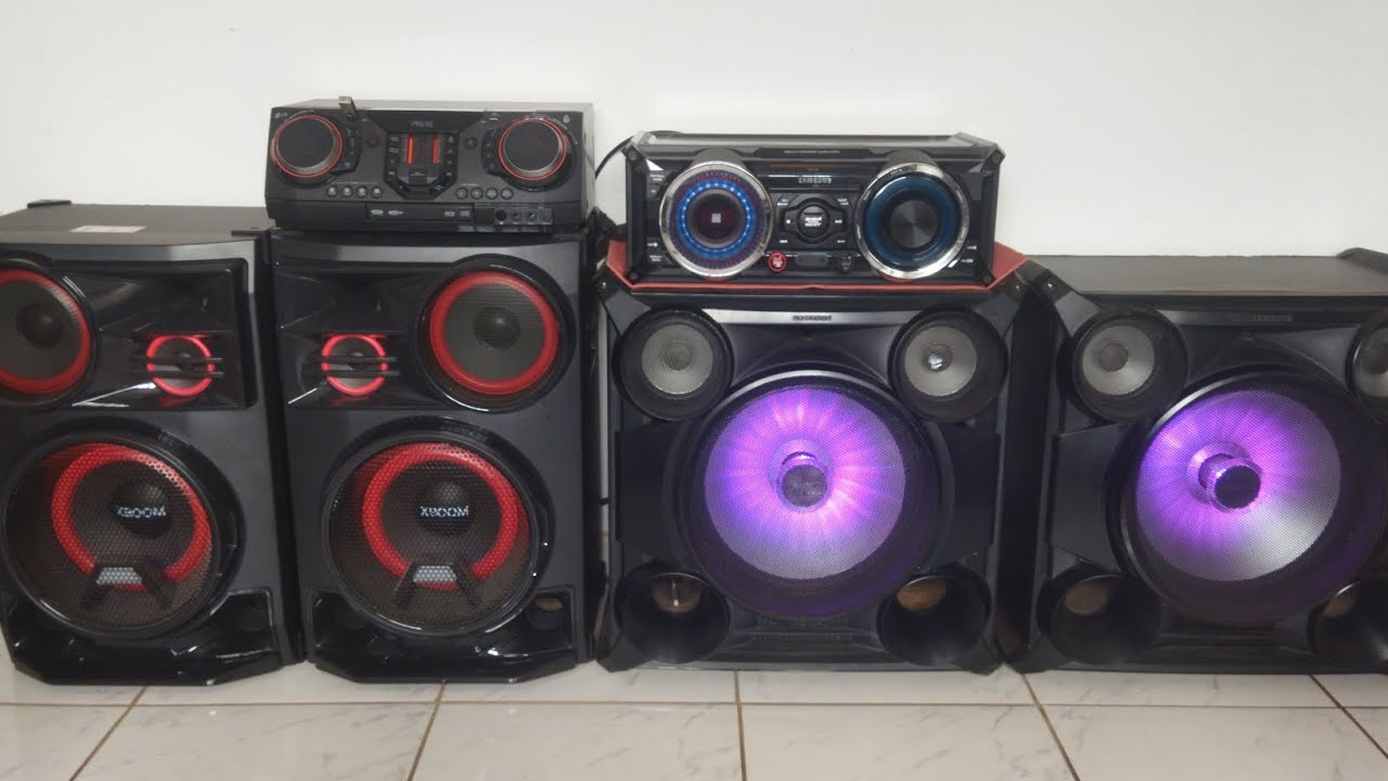 LG XBoom CL98 vs Samsung MX FS8000 #viral #duelo  #exclusivo