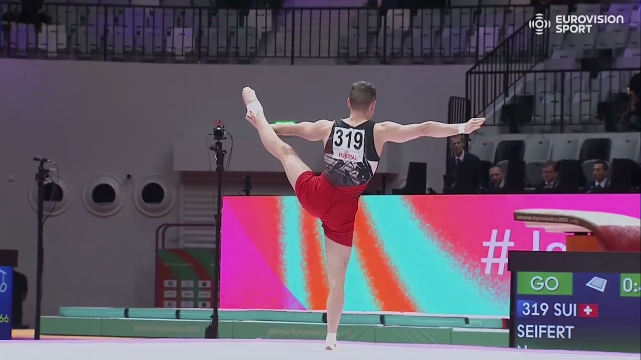 Noe Seifert. 2025 World Championships. AA. FX
