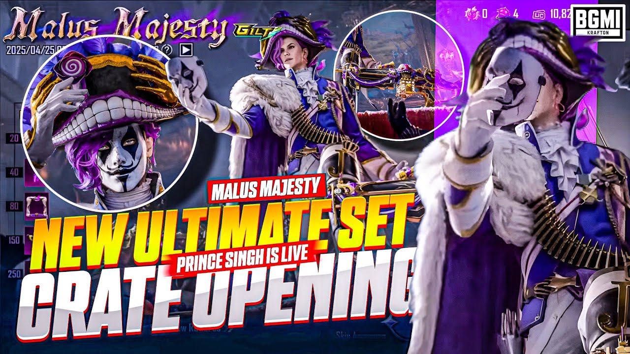 MALUS MAJESTY ULTIMATE SET | WORST LUCK EVER | 40,000 UC WASTED #bgmi #ultimatesuit #pubg #crate