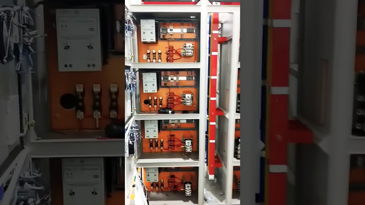 Electronics thyristor module for capacitor bank switching wit SFU Switch fuse Unit. #shorts