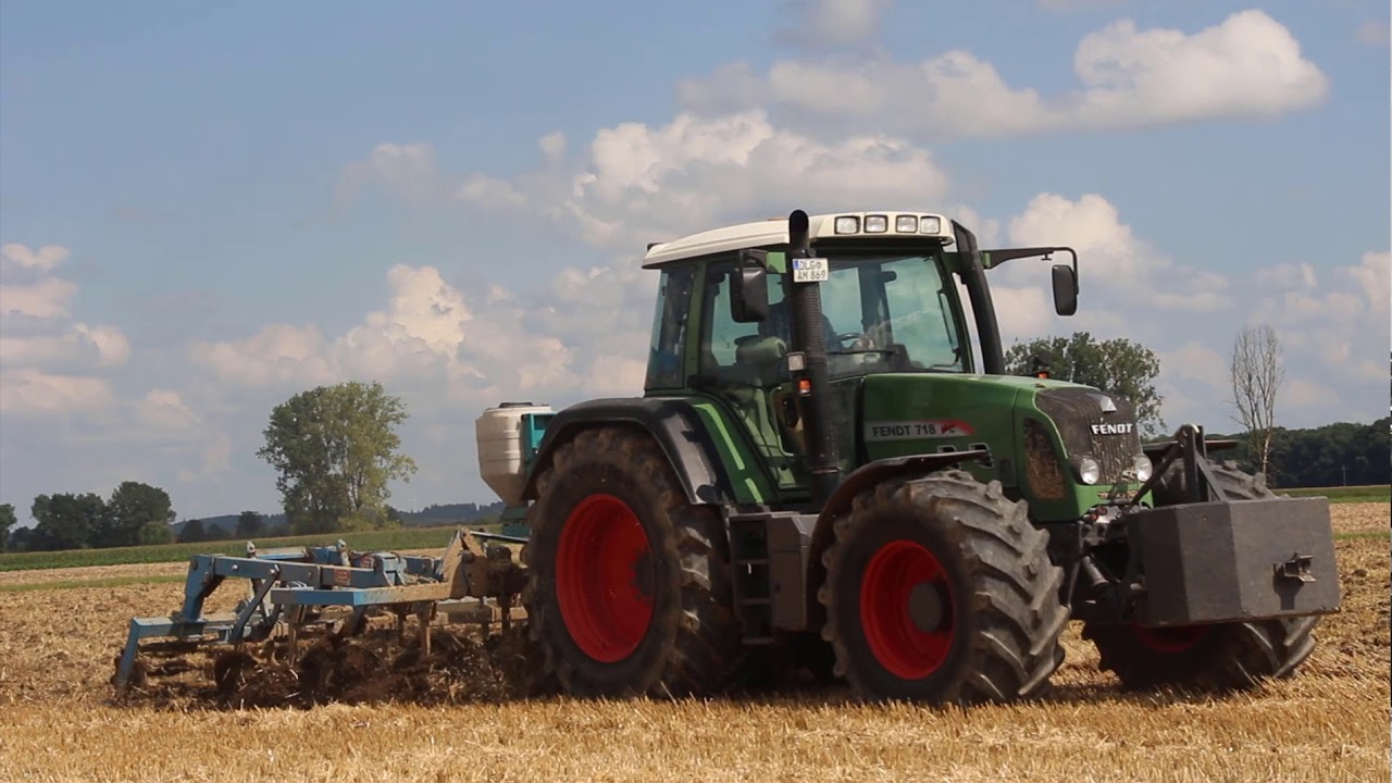 FENDT 718 POWER!!! + LEMKEN SPHIR| DE TOUR