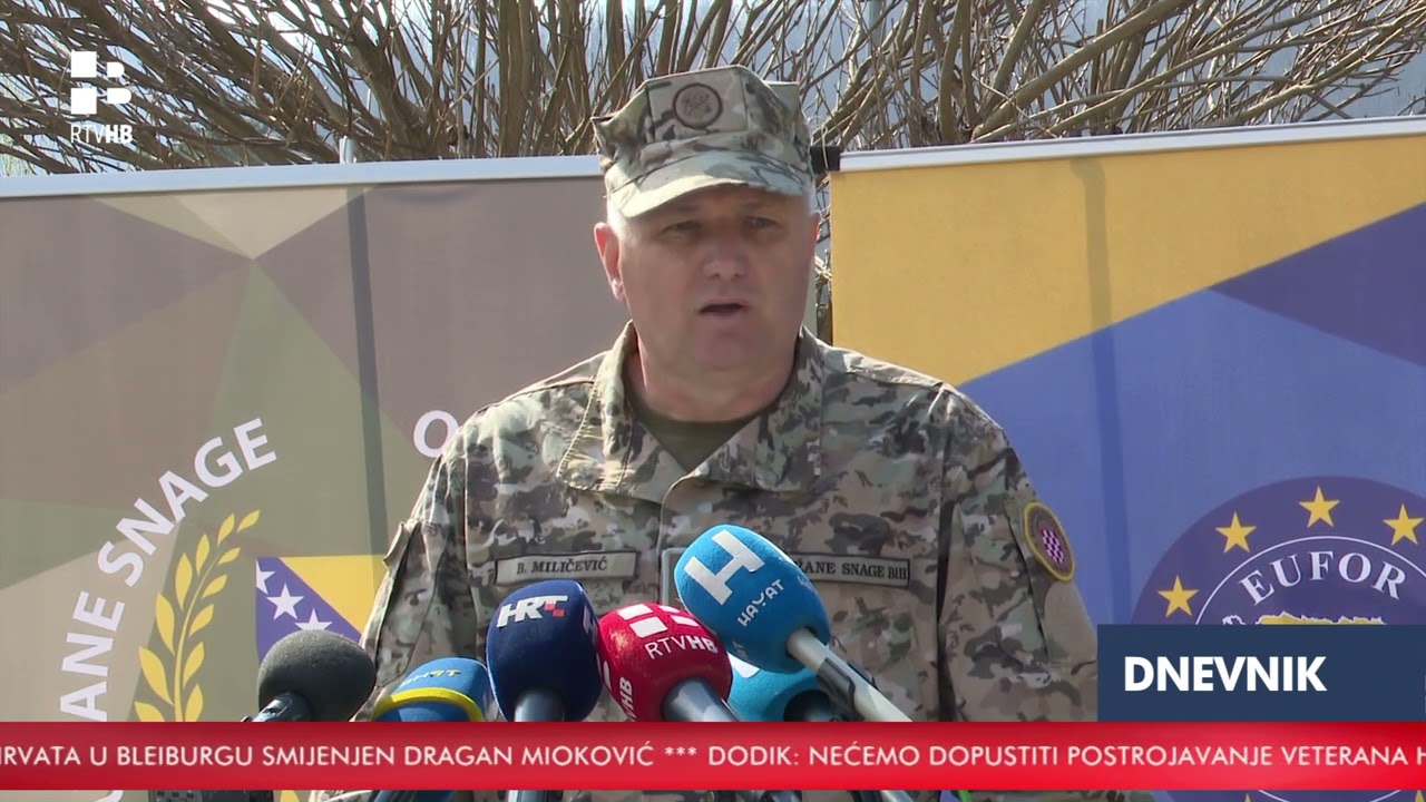RTV HB | Završena zajednička obuka OS BiH i EUFOR-a u Kiseljaku