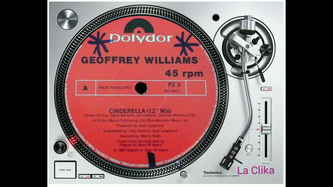 GEOFFREY WILLIAMS - CINDERELLA #funk #80s #soul #oldschool #disco #music #boogie