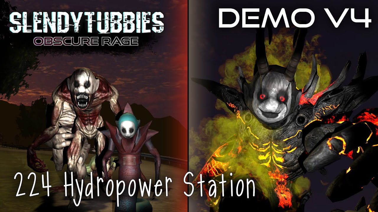 Slendytubbies: Obscured Rage Demo V4 - Hydropower Station |224|
