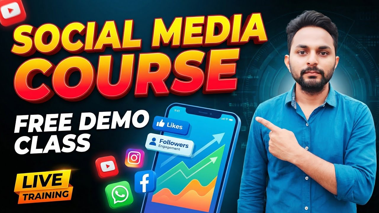 Social Media Mastery Course Free Demo Session | Grow Your Facebook, Instagram, and YouTube Profile 