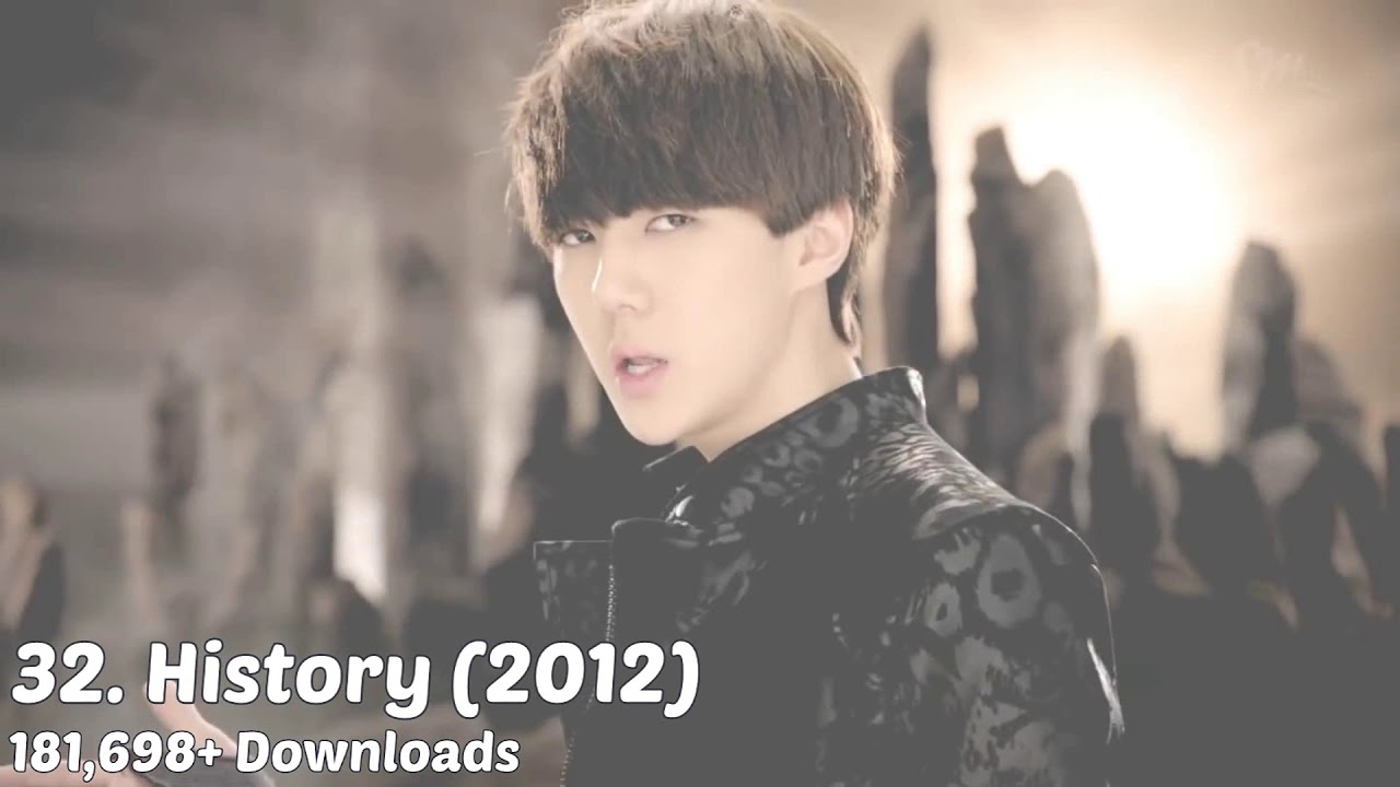 Top 50 Most Downloaded EXO Songs