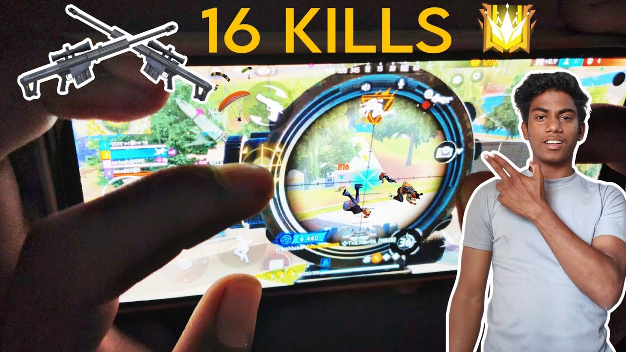🔥Unstoppable 🎯M82B 🔥 16 Kills Highlight | Free Fire | BRAAXXA GAMING  