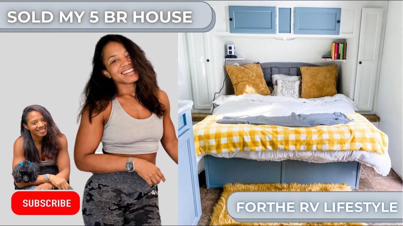 SOLO FEMALE VLOGGER SOLD 5 BR HOME TO LIVE IN RV FULL TIME✨ RENOVATIONS & TOUR // VAN LIFE VLOG 2021